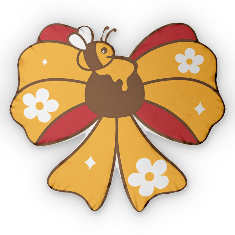 Pooh Bow-Shaped Pillow