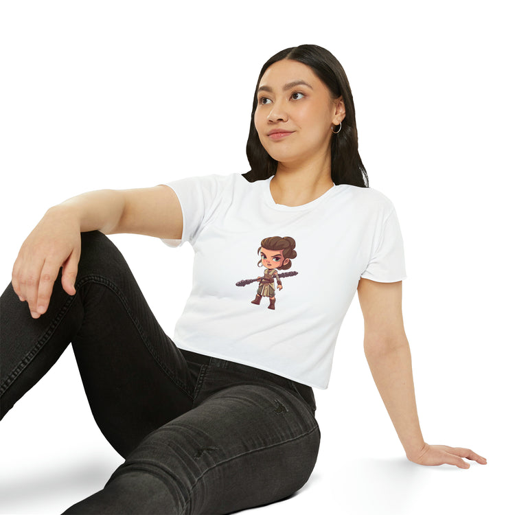 Rey Skywalker Women's Festival Crop Top - Fandom-Made