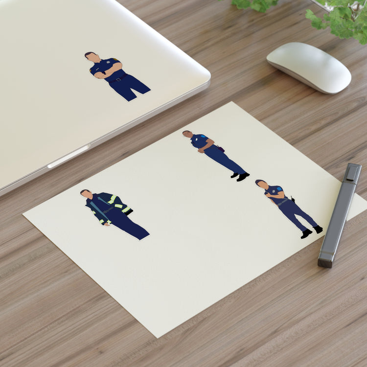 9-1-1 Sticker Sheet - Fandom-Made