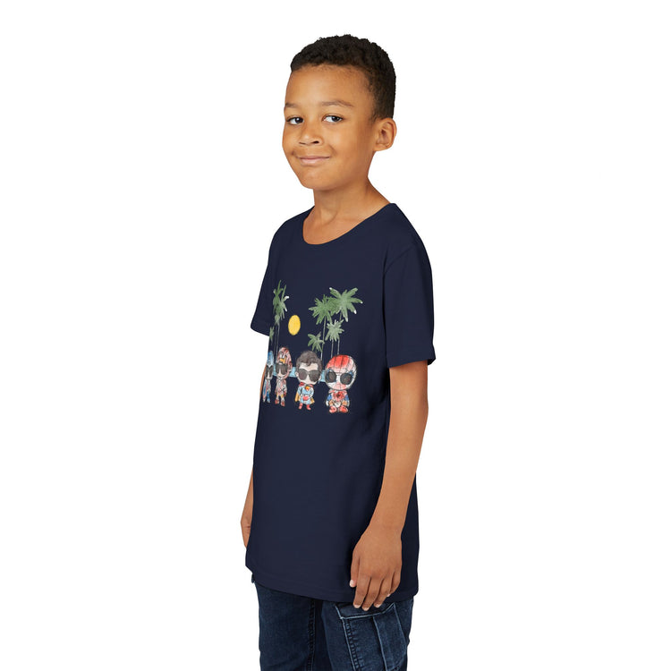 Summertime Heroes Youth Tee - Fandom-Made