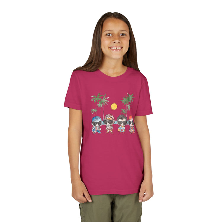 Summertime Heroes Youth Tee - Fandom-Made