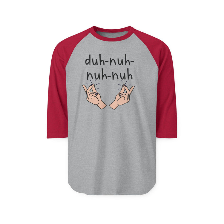 Snappy Song 3/4 Raglan Shirt - Fandom-Made