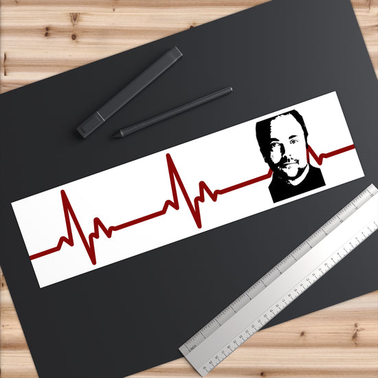 My Heart Beats For The King Of Hell Bumper Sticker - Fandom-Made