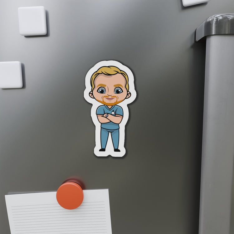 Owen Hunt Die-Cut Magnet