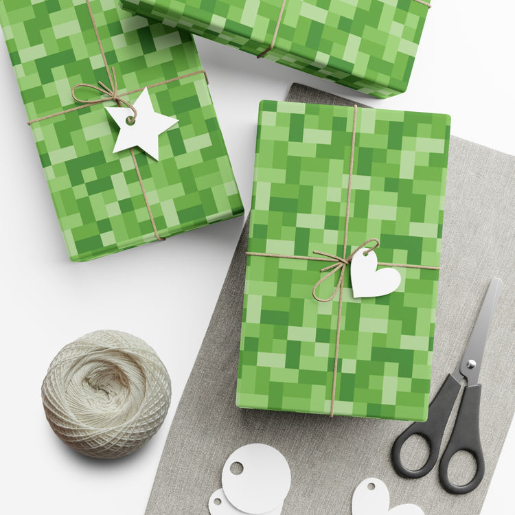 Minecraft Gift Wrap - Fandom-Made