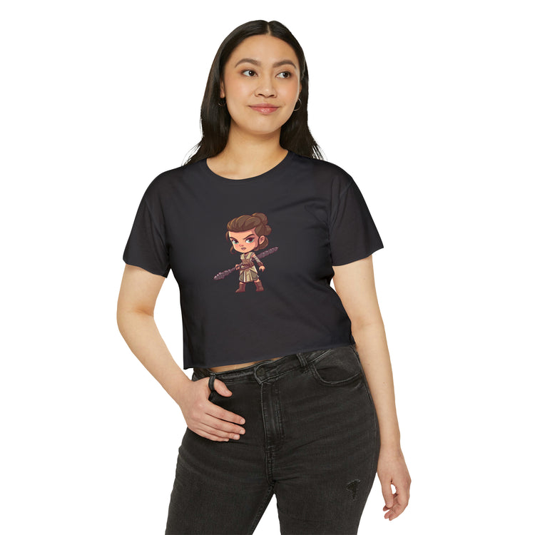 Rey Skywalker Women's Festival Crop Top - Fandom-Made