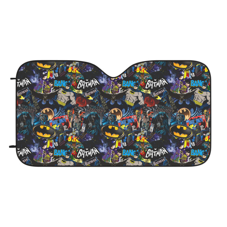 Batsy Comics Car Sunshade - Fandom-Made