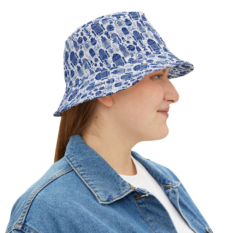 R2 All-Over Print Bucket Hat - Fandom-Made