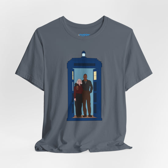 The Fifteenth Doctor and Ruby T-Shirt - Fandom-Made