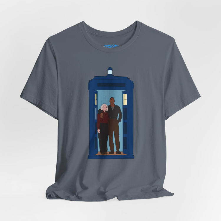 The Fifteenth Doctor and Ruby T-Shirt - Fandom-Made