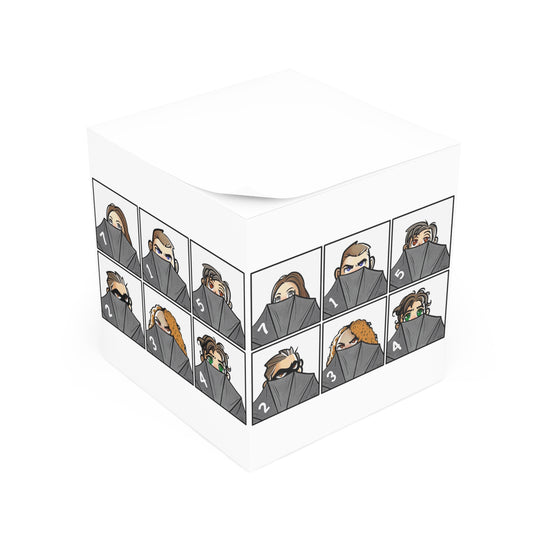 Umbrella Academy Group Note Cube - Fandom-Made