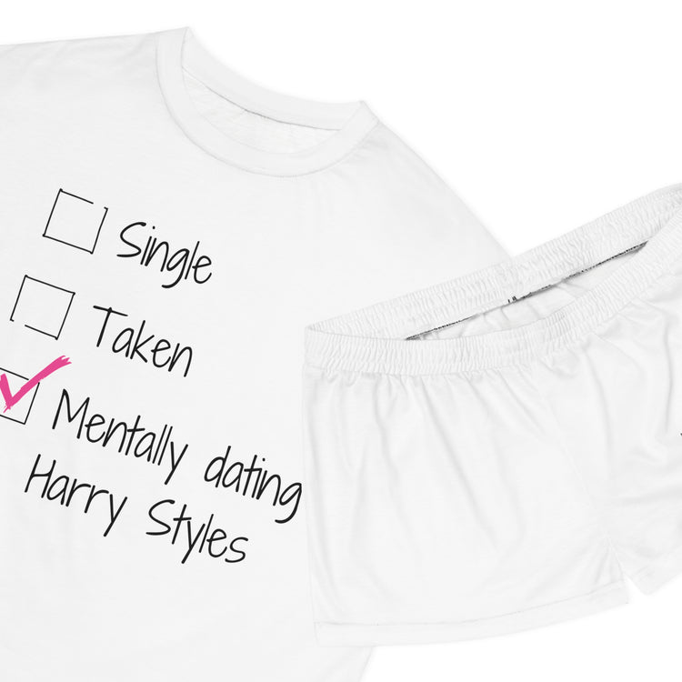 Mentally Dating Harry Styles Women's Pajama Set - Fandom-Made