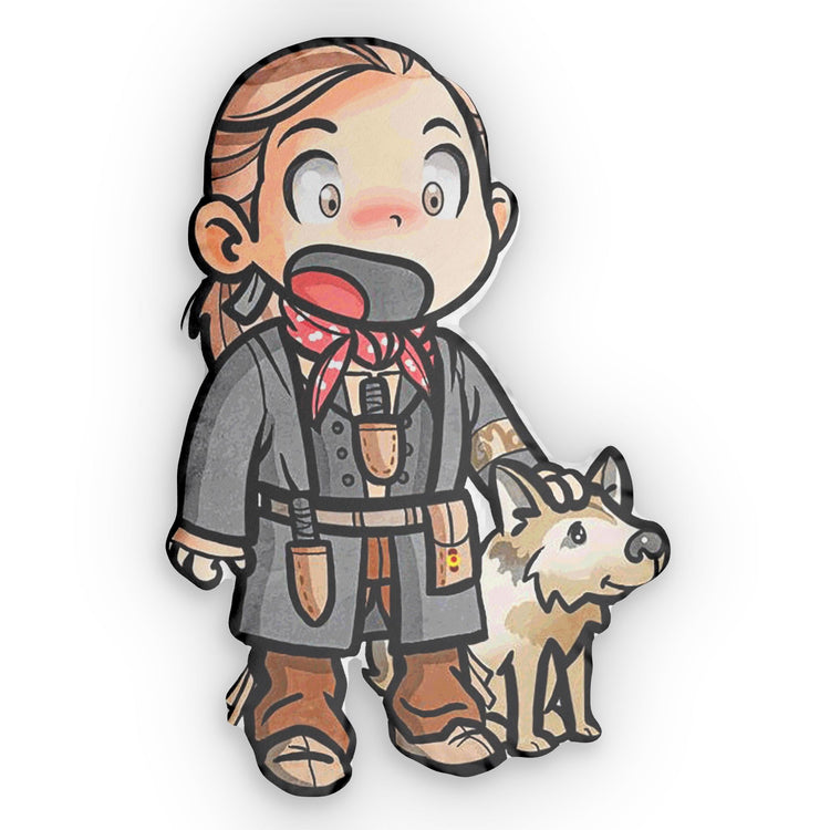 Young Ian and Rollo-Shaped Pillow - Fandom-Made