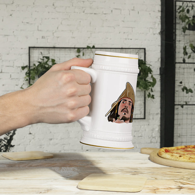 Jack Sparrow Beer Stein - Fandom-Made