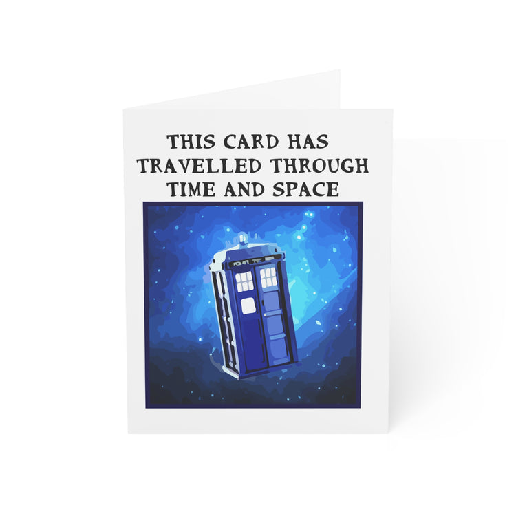 Tardis Birthday Card