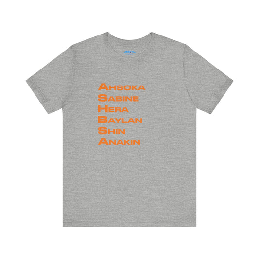 Ahsoka Names Unisex T-Shirt - Fandom-Made
