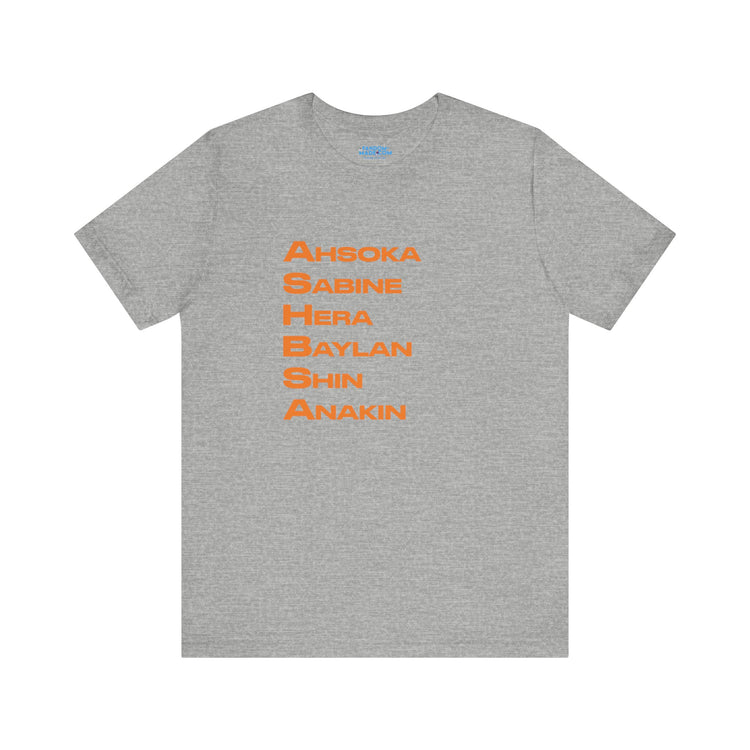 Ahsoka Names Unisex T-Shirt - Fandom-Made