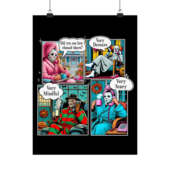 Very Demure Very Mindful Very Scary Poster - Fandom-Made