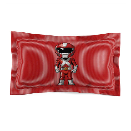 Red Ranger Pillow Sham - Fandom-Made