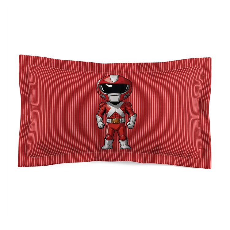 Red Ranger Pillow Sham - Fandom-Made