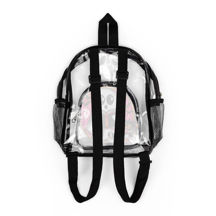 Ghosted Clear Stadium Backpack - Fandom-Made