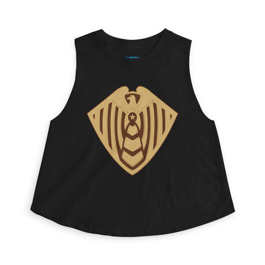 Soldier Boy Shield Women's Crop Top - Fandom-Made