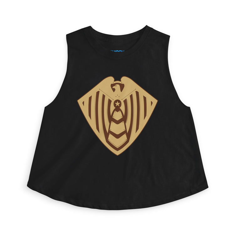 Soldier Boy Shield Women's Crop Top - Fandom-Made