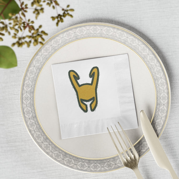 Loki Helmet Napkins - Fandom-Made