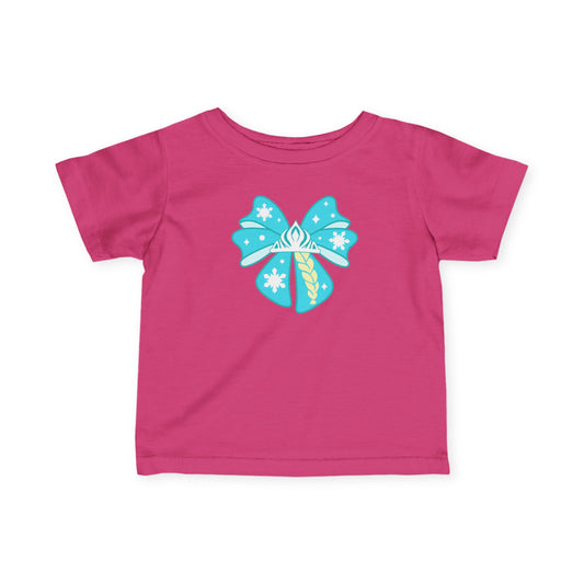Elsa Bow Infant Jersey T-Shirt - Fandom-Made