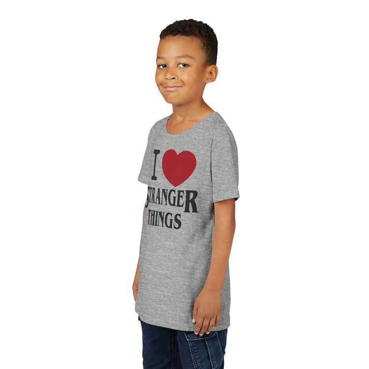 I Love Stranger Things Youth Tee - Fandom-Made