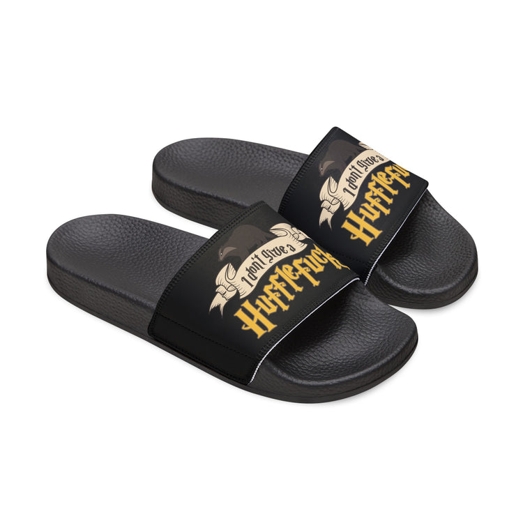 I Don't Give A Hufflepuff Women's Removable-Strap Sandals - Fandom-Made