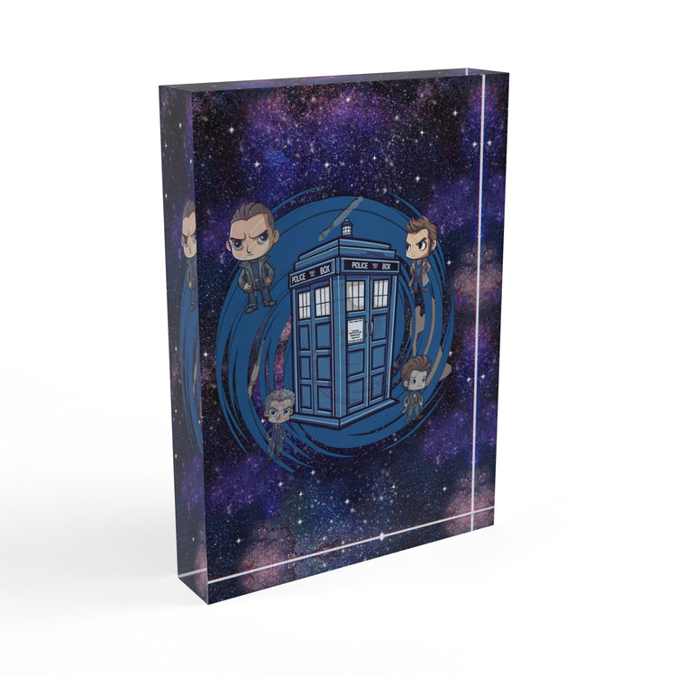 Timey Wimey Tardis Photo Block - Fandom-Made
