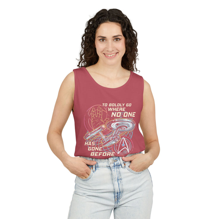 Trek Travel Tank Top - Fandom-Made