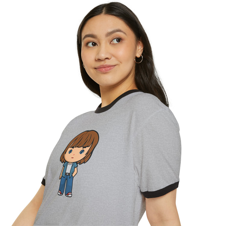 Jonathan Byers Unisex Cotton Ringer T-Shirt - Fandom-Made