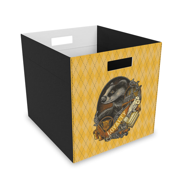 Hufflepuff Loyalty Storage Box - Fandom-Made