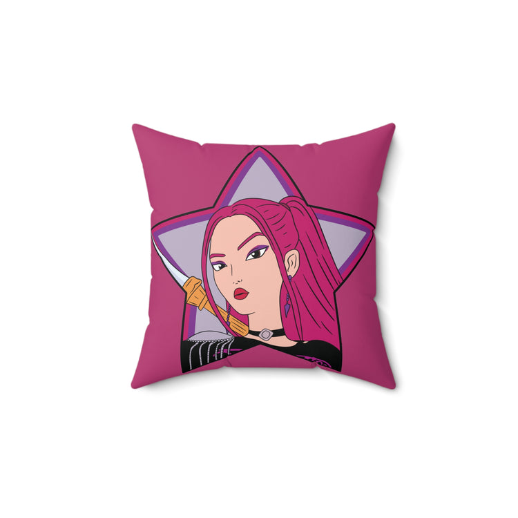 Mira Square Pillow - Fandom-Made