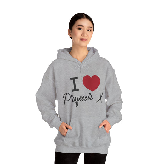 I Love Professor X Hoodie - Fandom-Made