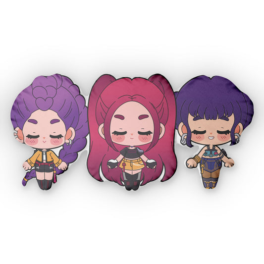 Huntrix-Shaped Pillow - Fandom-Made