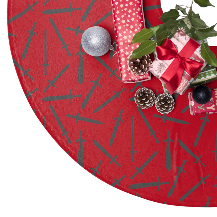 Battling For The Throne Christmas Tree Skirt - Fandom-Made