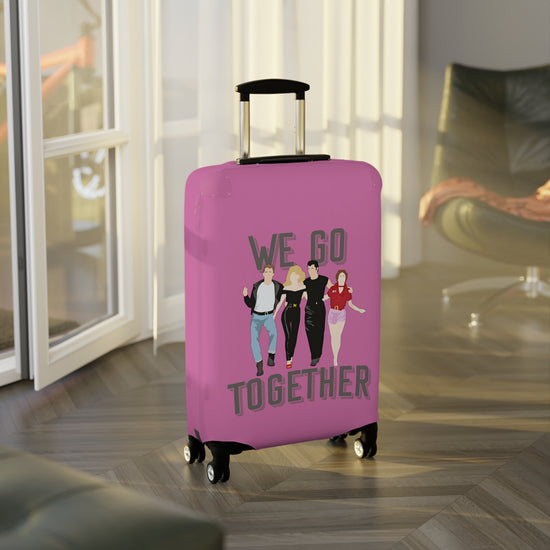 We Go Together Luggage Cover - Fandom-Made