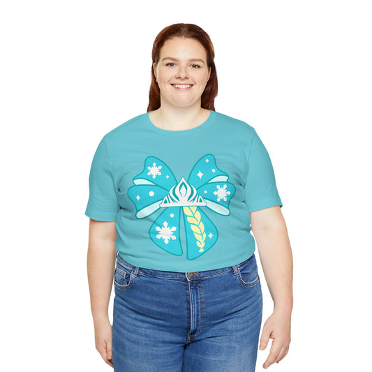 Elsa Bow Unisex T-Shirt - Fandom-Made