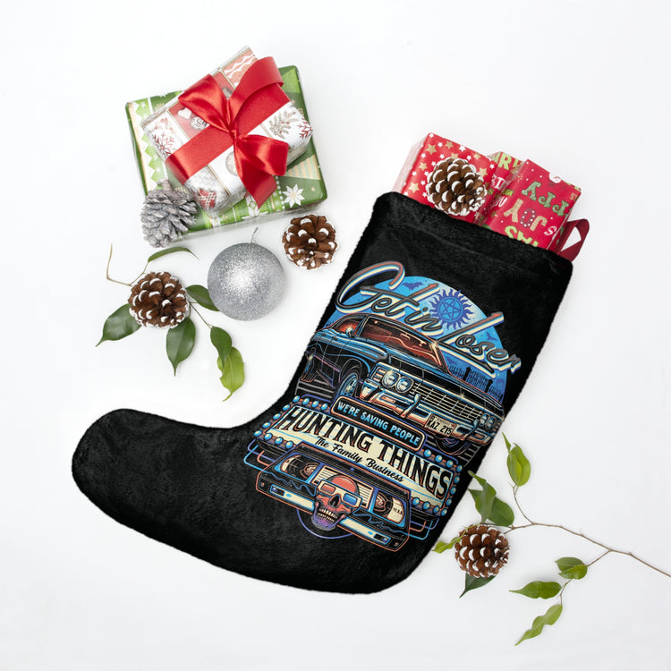 Supernatural Get In Loser Christmas Stocking - Fandom-Made