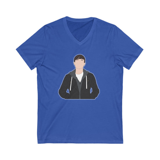 Viktor Hargreeves V-Neck Tee - Fandom-Made