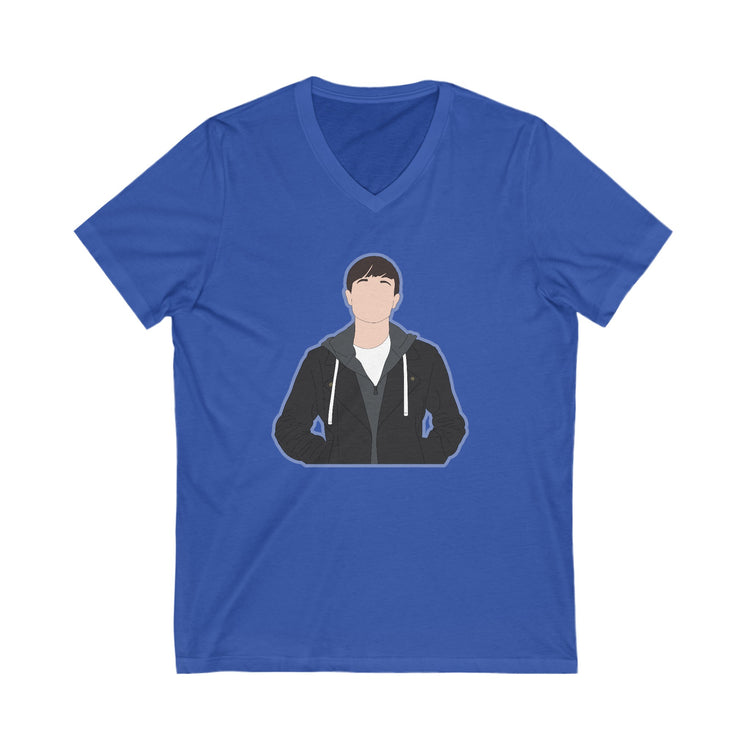 Viktor Hargreeves V-Neck Tee - Fandom-Made