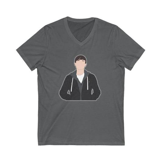 Viktor Hargreeves V-Neck Tee - Fandom-Made