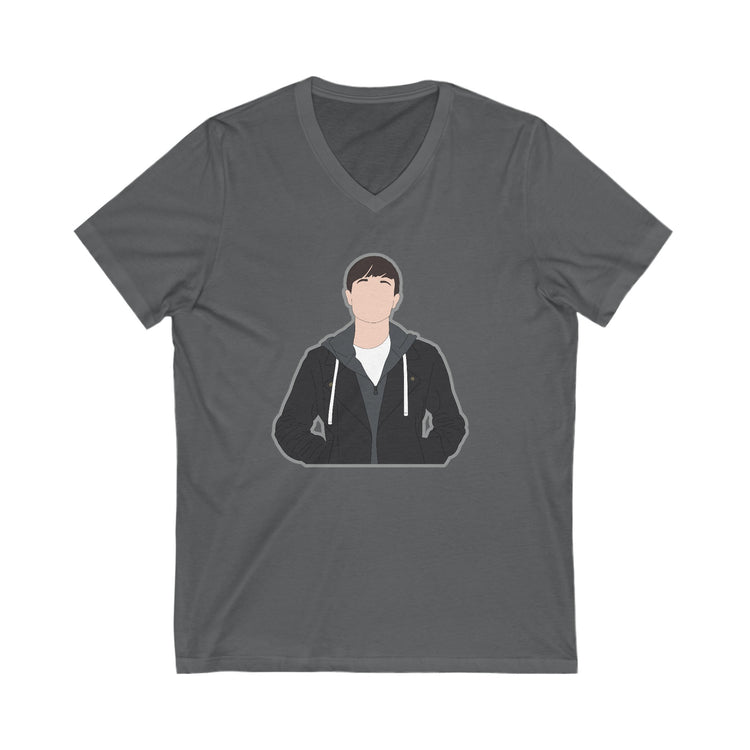 Viktor Hargreeves V-Neck Tee - Fandom-Made