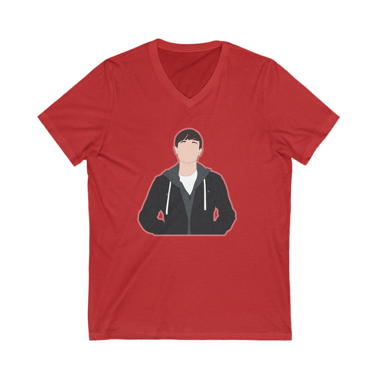 Viktor Hargreeves V-Neck Tee - Fandom-Made