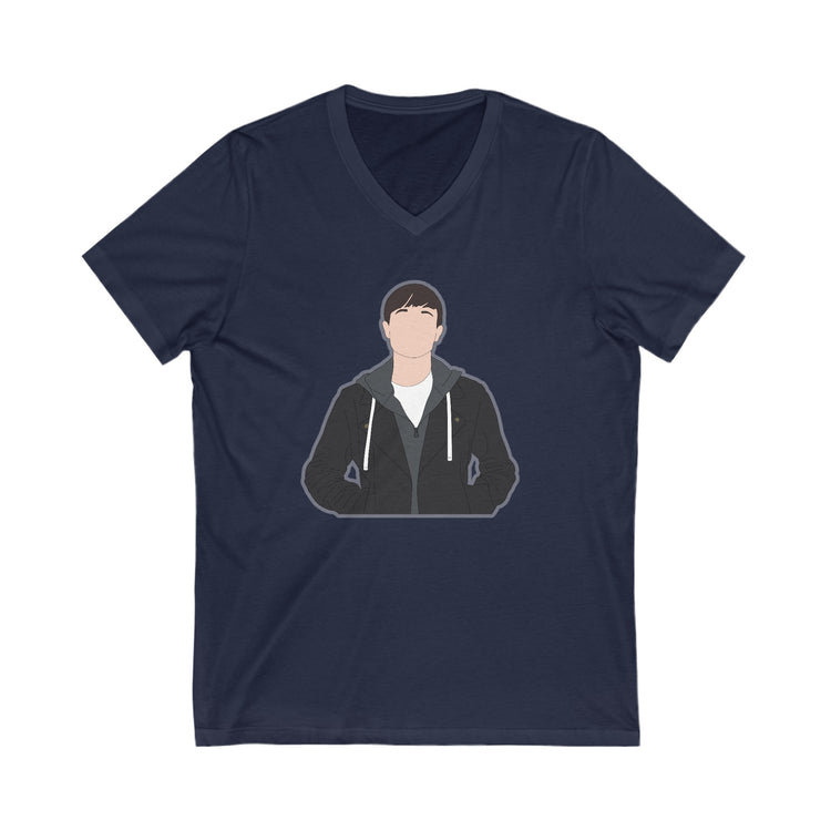 Viktor Hargreeves V-Neck Tee - Fandom-Made