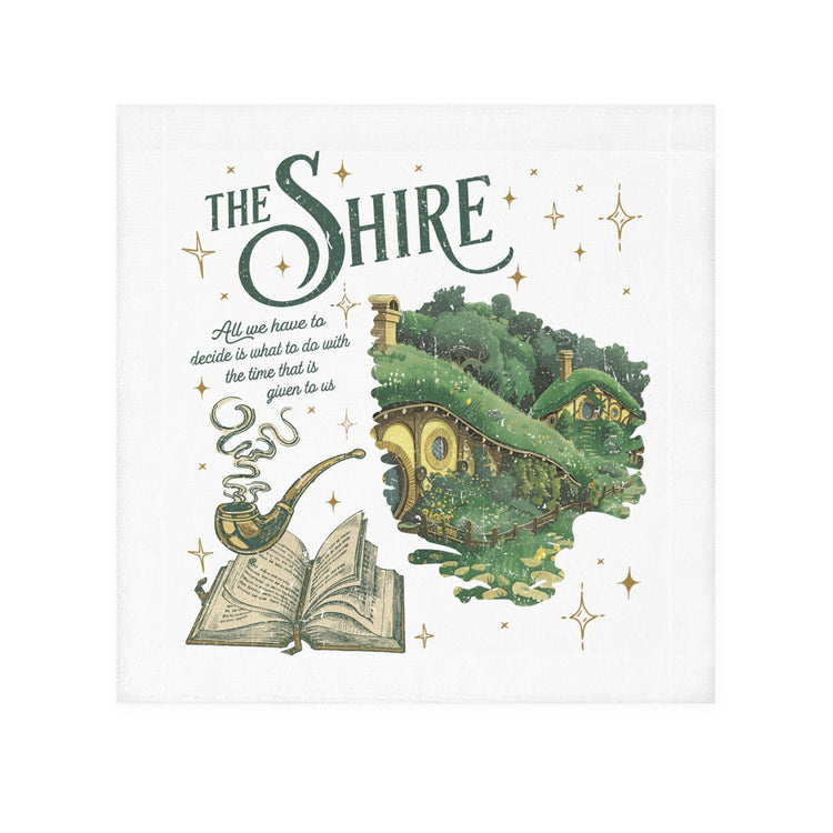 The Shire Face Towel - Fandom-Made