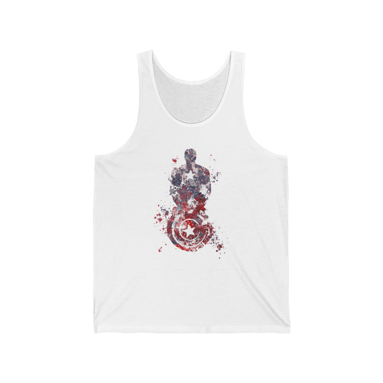 Captain America Unisex Tank Top - Fandom-Made